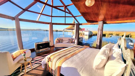Uros Kay Pacha Lodge en Puno, Perú